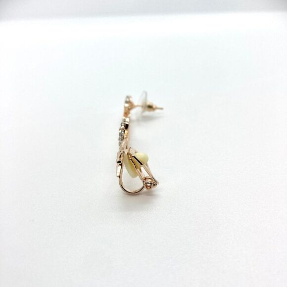 Single Left Ear Love Arrow Stud Earring - Picture 3 of 7